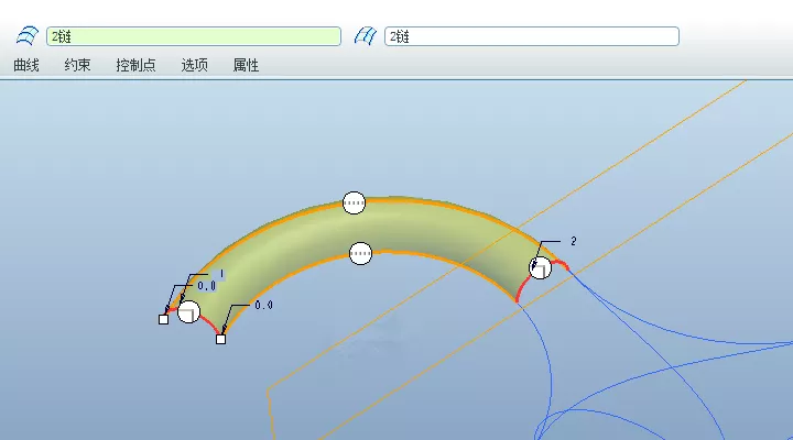 Proe/Creo如何创建8字形曲面的图10