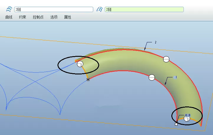 Proe/Creo如何创建8字形曲面的图11