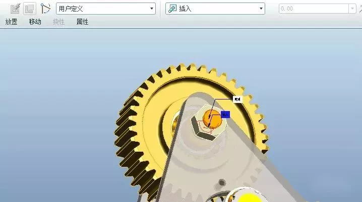 Proe/Creo教程多齿轮副运动仿真【转载】的图8