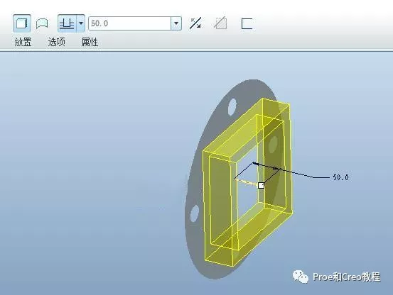 Proe/Creo如何使用发布几何和复制几何？的图18