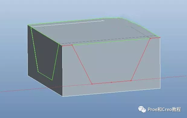 Proe/Creo如何使用实体化？的图5