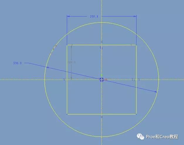 Proe/Creo如何使用发布几何和复制几何？的图1