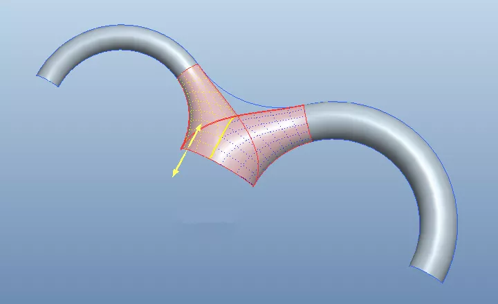 Proe/Creo如何创建8字形曲面的图16
