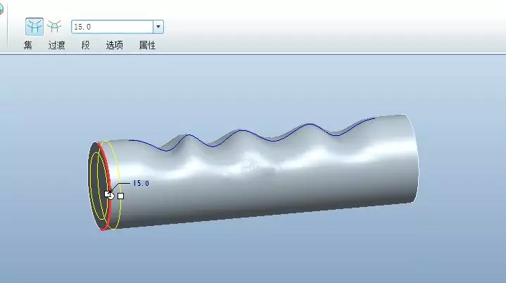 Proe/Creo创建手柄的图27