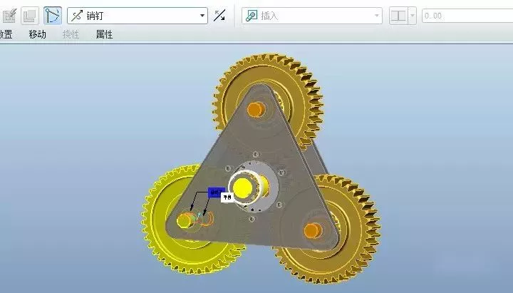 Proe/Creo教程多齿轮副运动仿真【转载】的图7