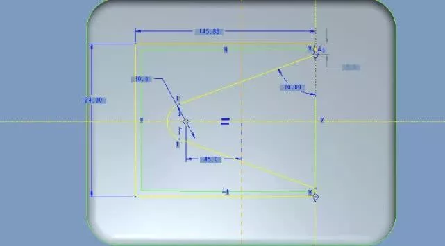 Proe/Creo实战教程创建逐渐消失面的图16