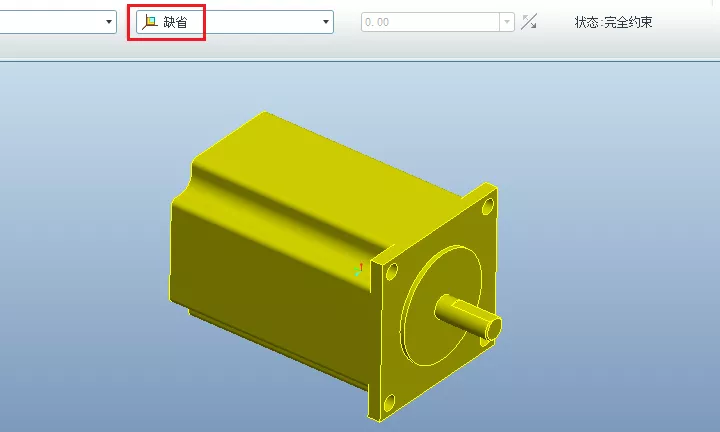 Proe/Creo步进电机正反转仿真的图1