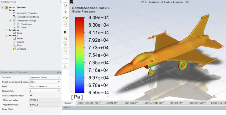 利用Fluent Aero进行战机外气动模拟的图13