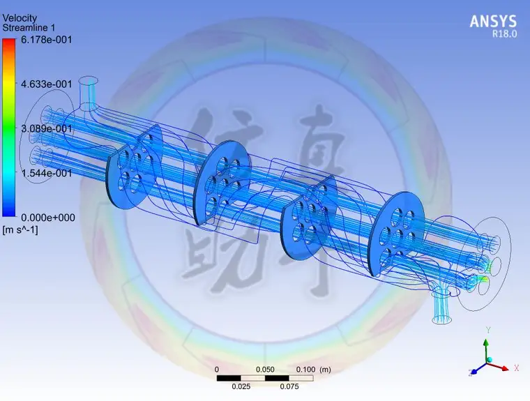 FLUENT精典案例#320-管壳式换热器仿真的图16