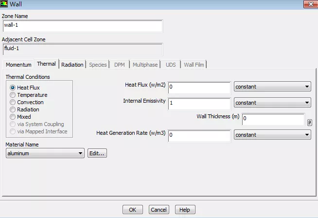 关于Fluent热边界条件清单的图5