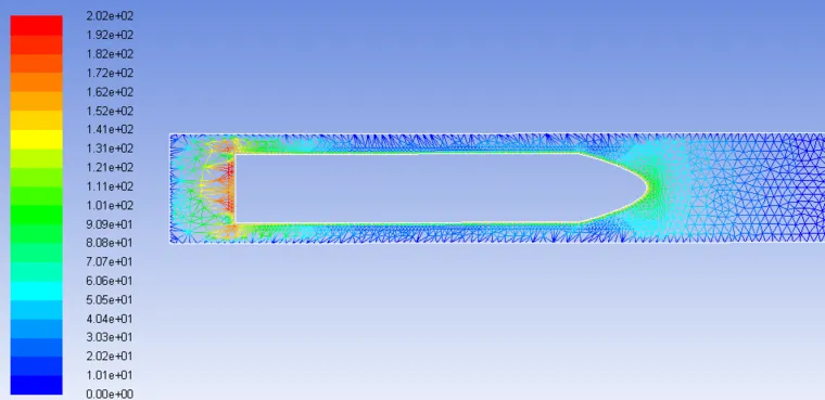 子弹出膛动网格仿真（fluent）的图15
