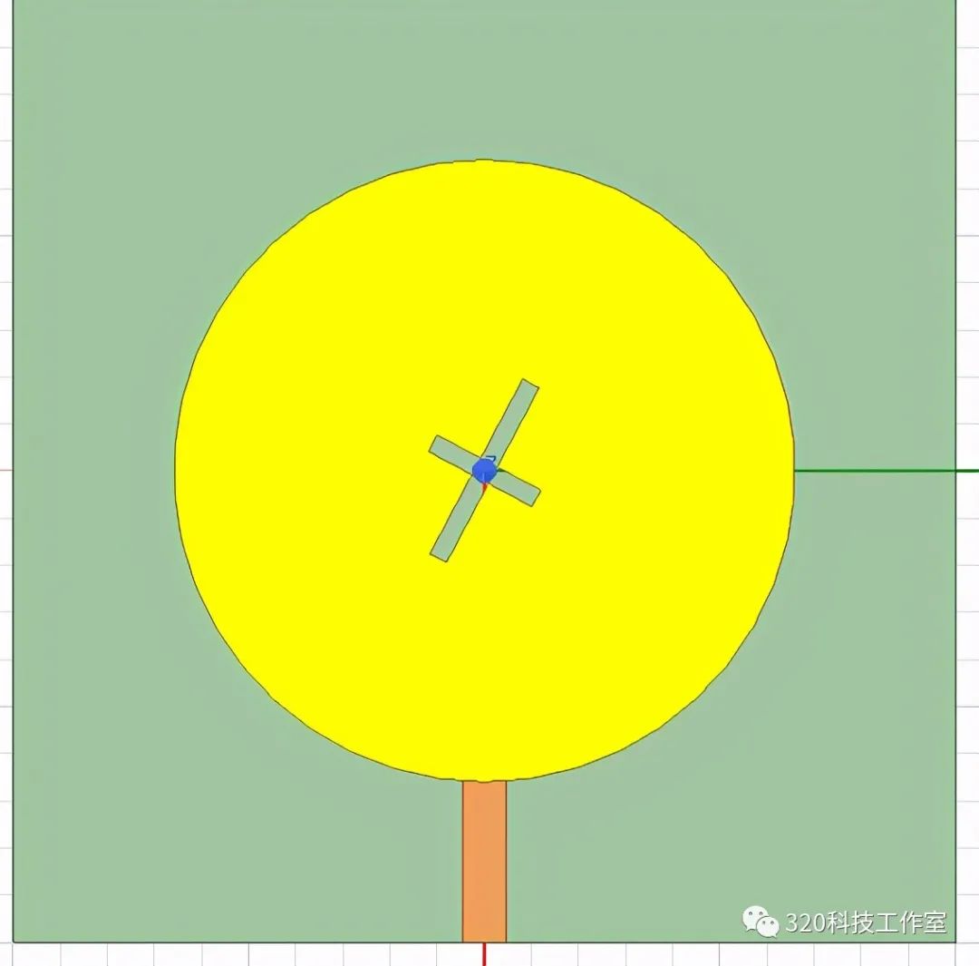 基于HFSS设计一种新型圆极化天线的图2