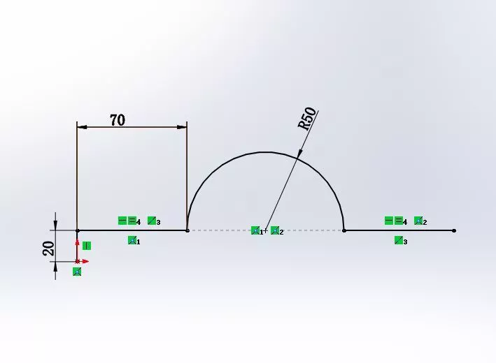 用SolidWorks绘制一个钣金件的图2