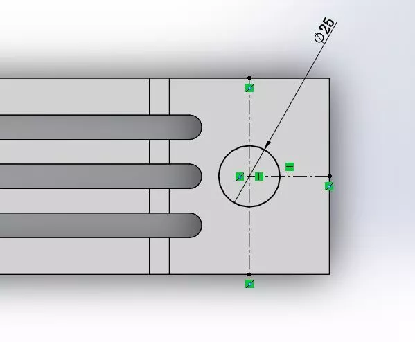 用SolidWorks绘制一个钣金件的图7