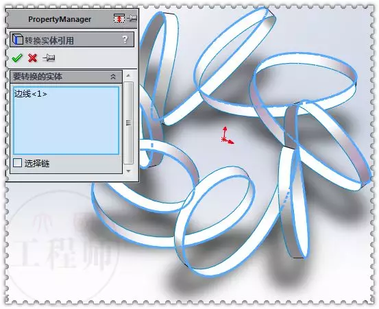 用SolidWorks建模的铁丝圈的图6