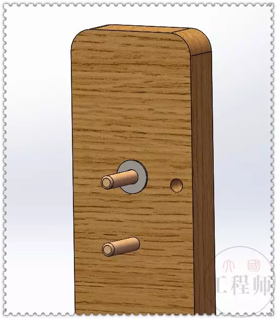 用SolidWorks设计的铁球坠落玩具的图11