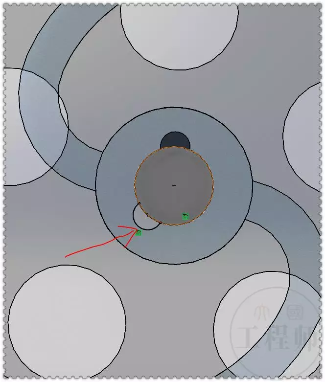 用SolidWorks设计的齿轮水表机制的图38