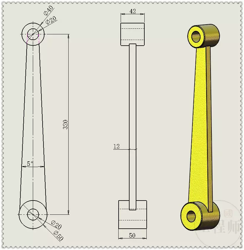 用SolidWorks设计的驻留活塞机构的图18