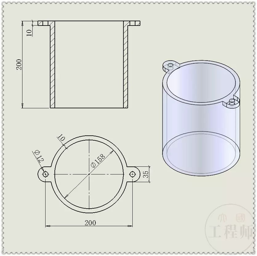 用SolidWorks设计的驻留活塞机构的图24