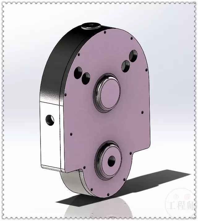 用SolidWorks设计的圆形活塞发动机机构的图14