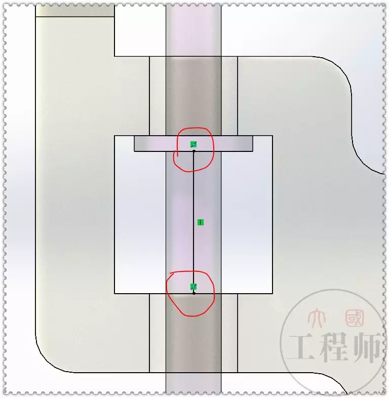 用SolidWorks设计一个带弹簧的手动冲压机制的图23