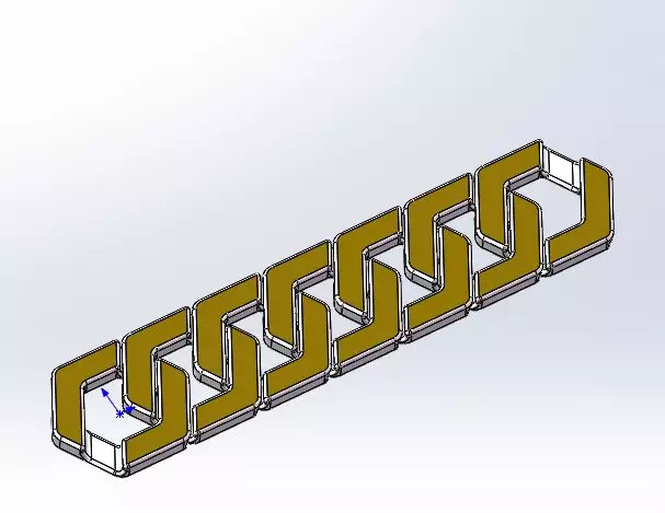 用SolidWorks折弯的指环的图25