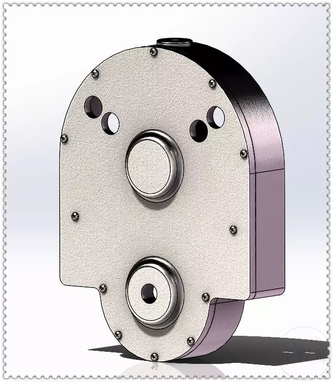 用SolidWorks设计的圆形活塞发动机机构的图22