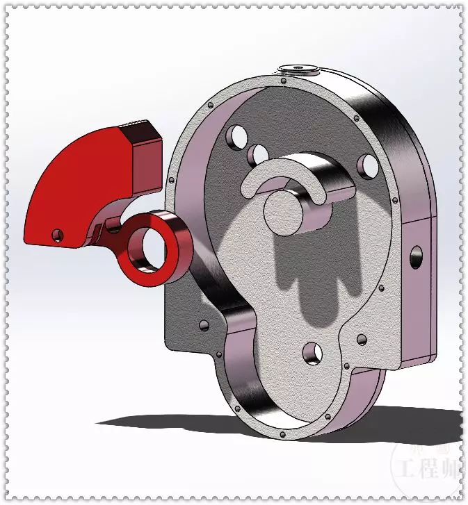 用SolidWorks设计的圆形活塞发动机机构的图31