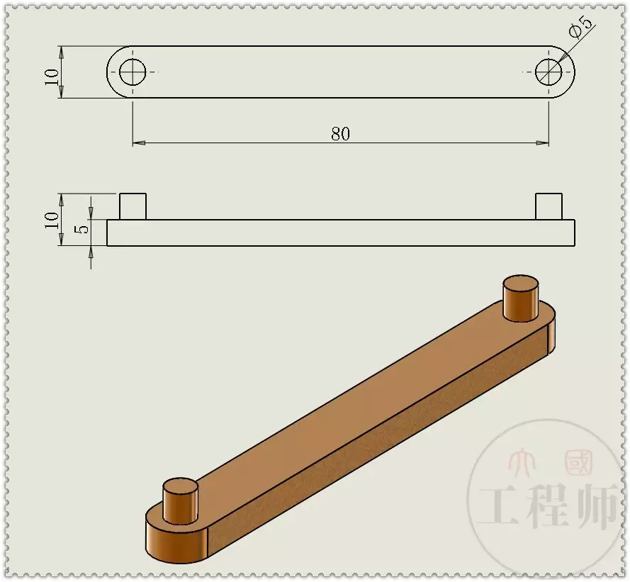 用SolidWorks设计的简单的雨刷机制的图13