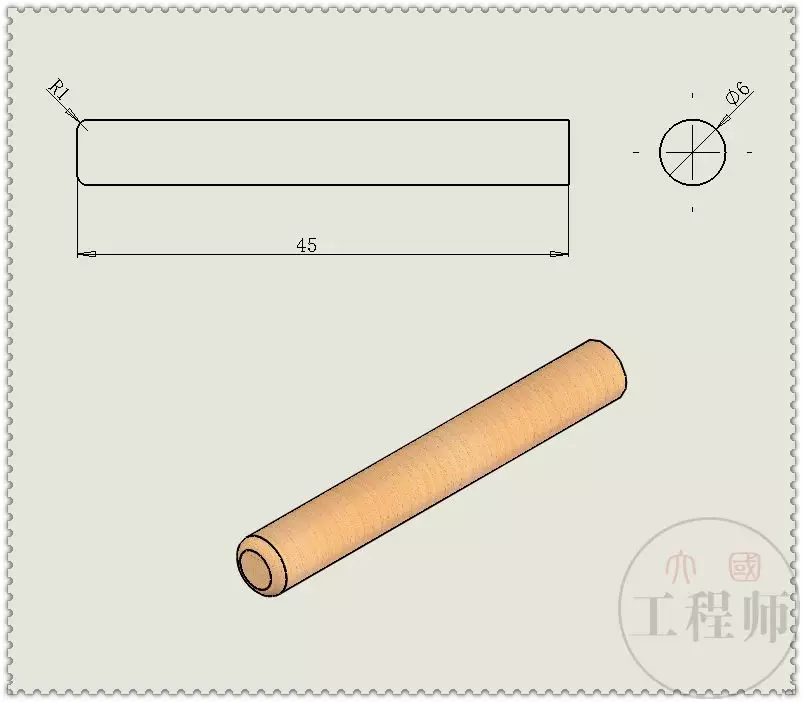 用SolidWorks设计的铁球坠落玩具的图4