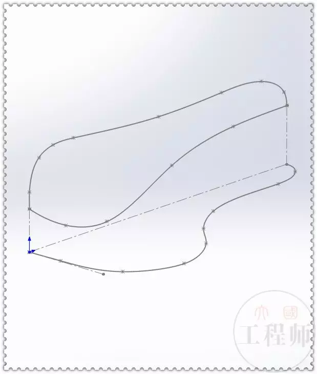 用SolidWorks建模一个自行车坐垫的图6