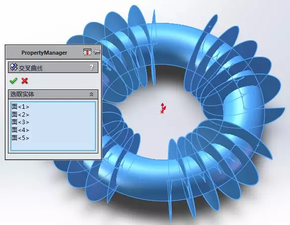 用SolidWorks画一个异形线圈的图10