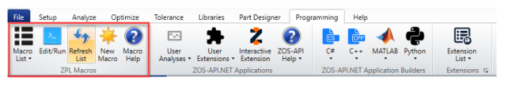 ZEMAX | ZOS-API、ZPL 和 DLL 之间的区别的图6