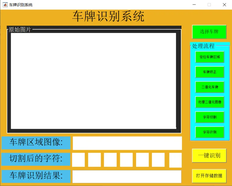 基于Matlab模板匹配方法的车牌识别系统设计的图1