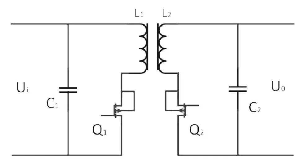 改进反激式开关电源的电池双向均衡系统的图2