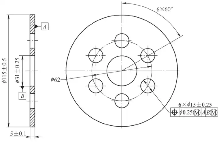 基于有限元分析改善落料冲孔模具上垫板零件的应力与应变的图1