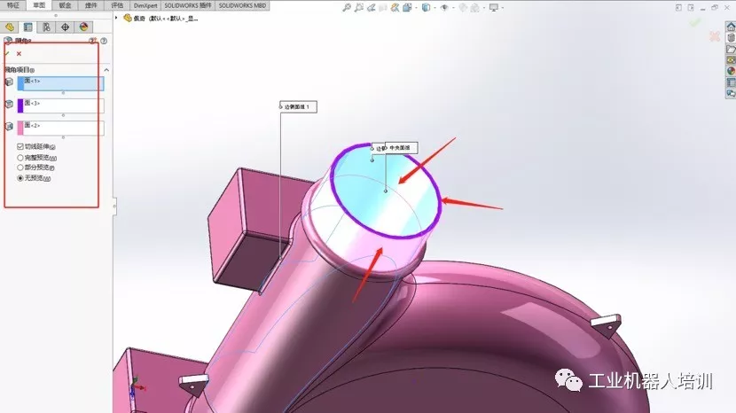 啥是佩奇？教你用SolidWorks绘制小猪佩奇的图26