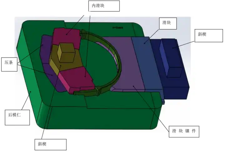 价值80万的U型耳机支架模设计，这样的模具你会设计吗的图2