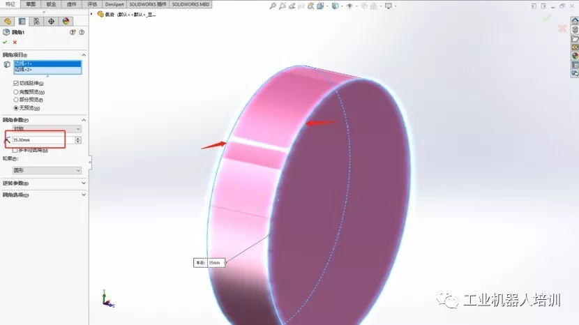 啥是佩奇？教你用SolidWorks绘制小猪佩奇的图4