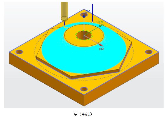 UG编程实例讲解：圆弧盘类零件的建模与加工的图48