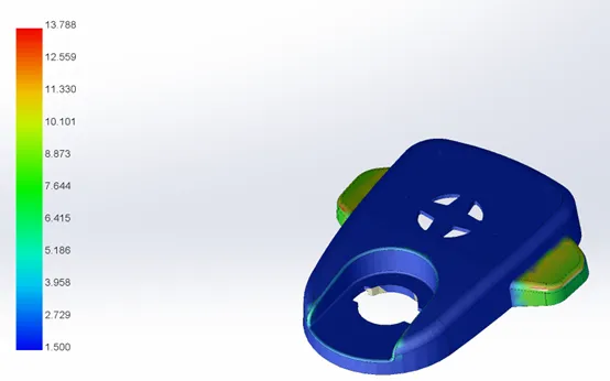 Moldex3D模流分析SYNC for SOLIDWORKS之指标工具的图9