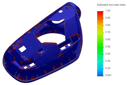 Moldex3D模流分析SYNC for SOLIDWORKS之指标工具的图7