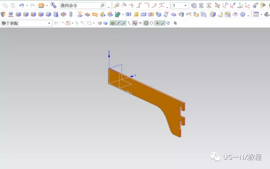 UG NX如何直接使用CAD的线型进行建模呢?的图1