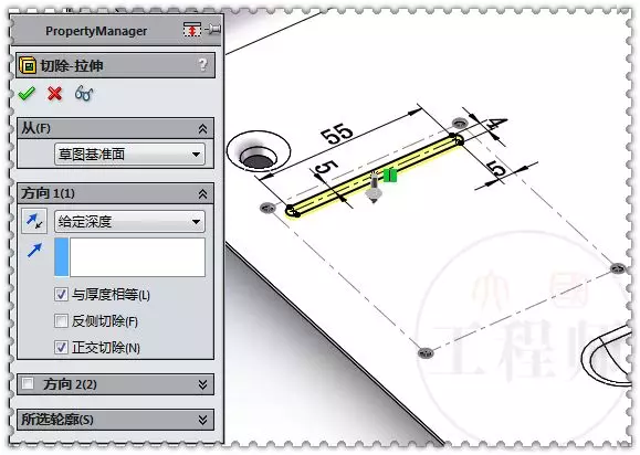 用SolidWorks设计的钣金壳体的图40