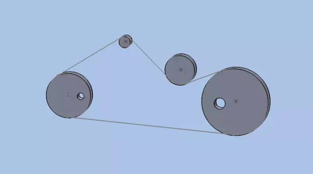 solidworks如何使用布局草图创建皮带仿真？的图10