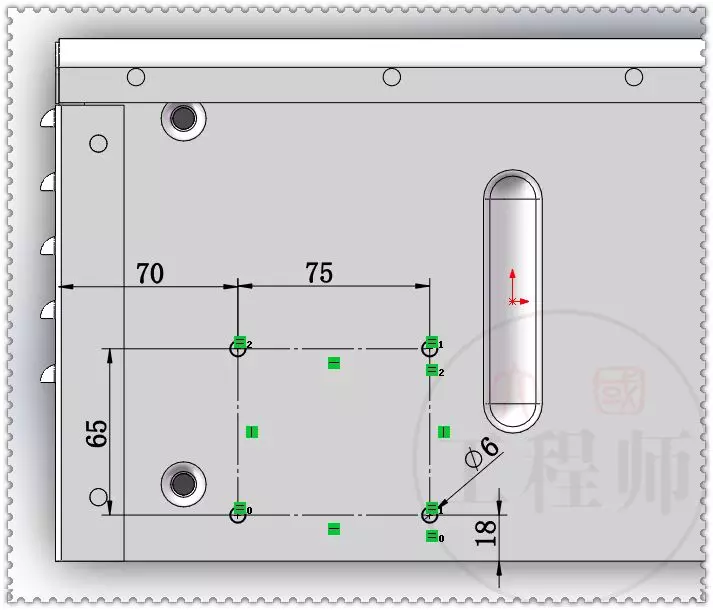 用SolidWorks设计的钣金壳体的图35