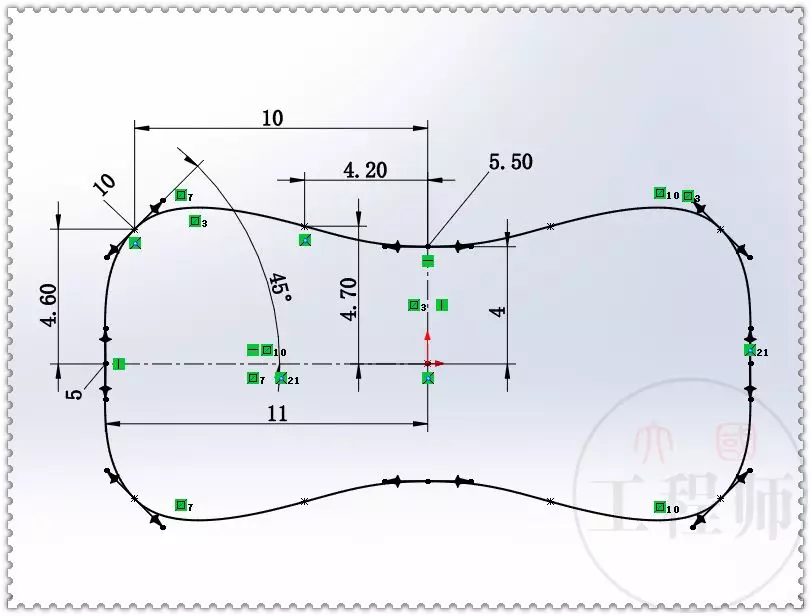 用SolidWorks建模的铜管冷却线圈的图4