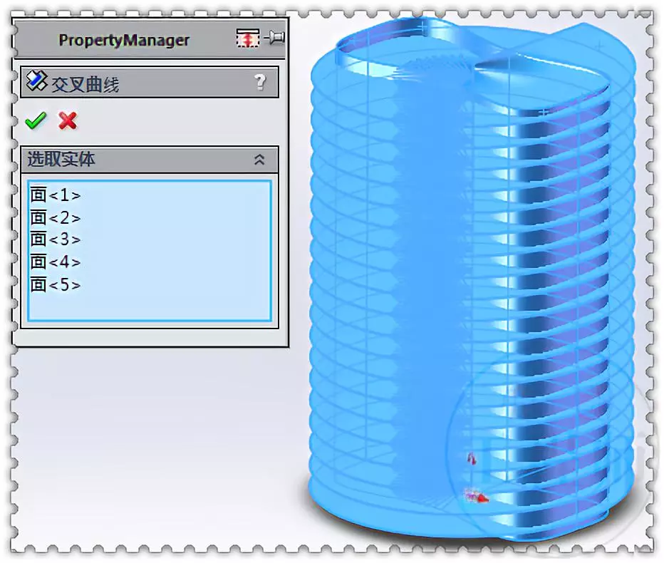 用SolidWorks建模的铜管冷却线圈的图9