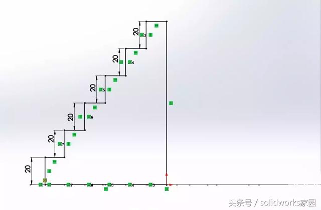 SolidWorks一步扫描变形塔的画法的图4