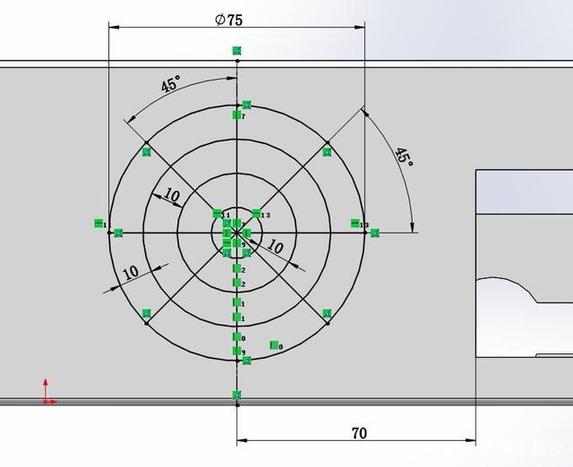 用SolidWorks钣金工具画一个桌面机箱的图27